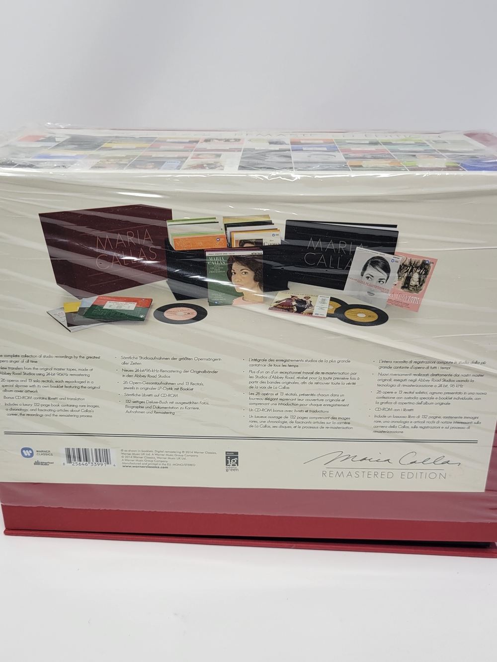 MARIA CALLAS Complete Studio Recordings CD Box Set 70 Disc Remastered Opera - Picture 2 of 3